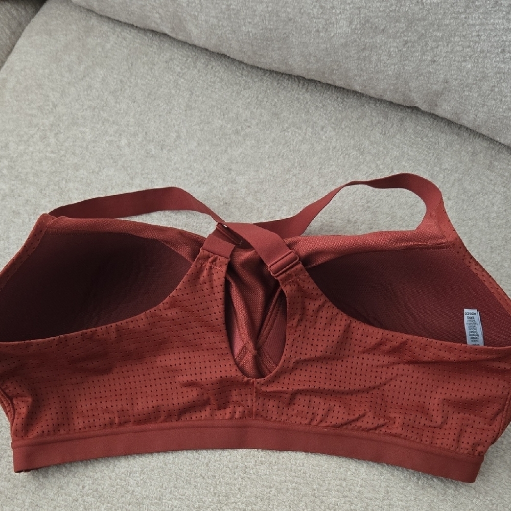 VSX Deep Red Sports Bra - Picture 2 of 3
